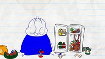 Crayon Amusantr est Hangry! - RÉFRIGÉRATEUR OVER TROUBLED WATER - Animationr Dessins animés