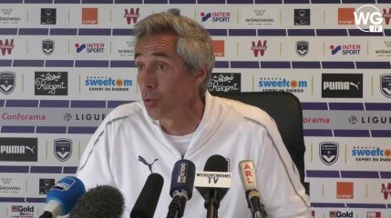 Paulo Sousa : "Le retour de Jovanovic va nous faire du bien"