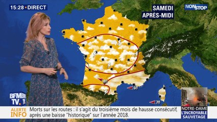 La météo pour ce samedi 20 avril 2019