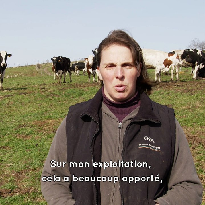 4G Cantal - Témoignage de Lydie Izabel, agricultrice à Peyrusse
