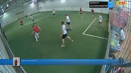 But de mario (28-7) - SOYEUX FC  Vs LES CASSE NOISETTES  - 18/04/19 21:00 - LIGUE 4