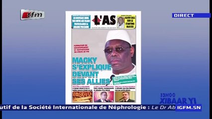 REPLAY - Revue de Presse - Pr : MAMADOU MOUHAMED NDIAYE - 19 Avril 2019