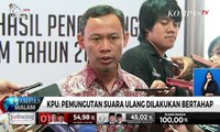 KPU: Pemungutan Suara Ulang Dilakukan Bertahap