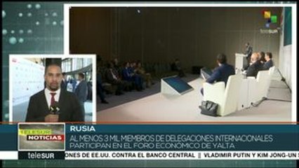 Rusia:América Latina presente en Foro Económico Internacional de Yalta