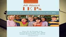 About For Books  Wrightslaw: All About IEPs: Answers to Frequently Asked Questions About IEPs  For