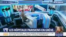 Les hôpitaux parisiens en grève