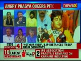 Karma for Hemant Karkare attack, Sadhvi Pragya Thakur apologizes | Nation at 9