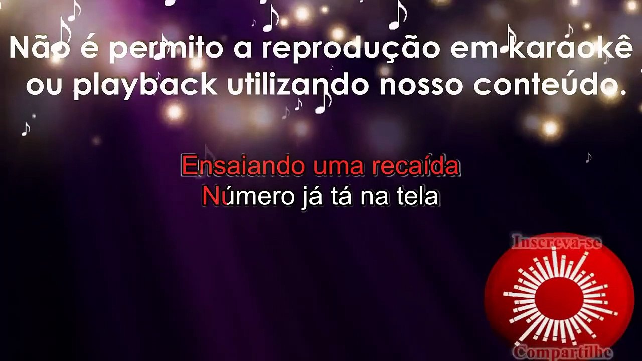 Gusttavo Lima - Ze da Recaida (Karaoke Acustico) playback