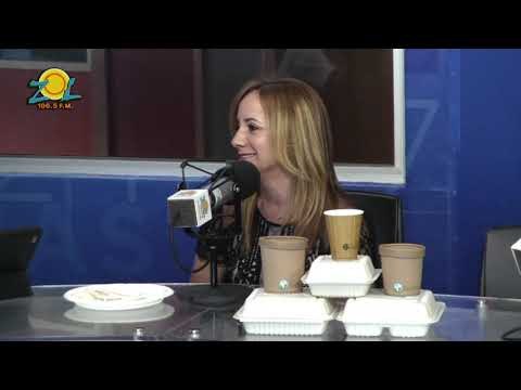 Gina Piantini, de GP Eco Investment para dar a conocer sus productos biodegradables