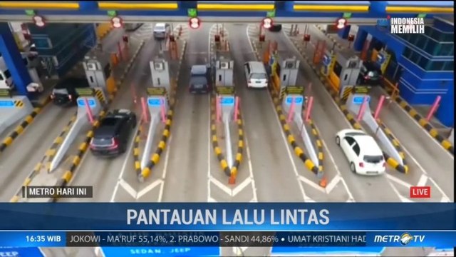 Libur Panjang, Lalu Lintas di GT Cikarang Utama Lengang
