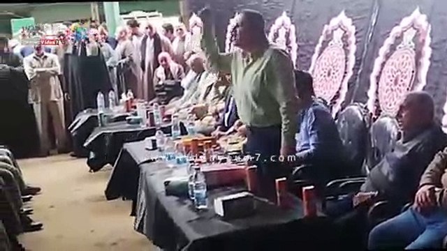 شاهد مؤتمر لتجار العبور للحث على المشاركة في تعديلات الدستور