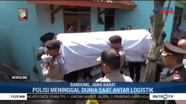 Polisi Gugur Saat Mengawal Pemilu