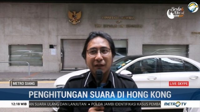Pantauan Proses Penghitungan Suara Pemilu 2019 di Hong Kong
