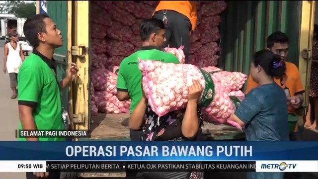 Tekan Harga Bawang Putih, Kemendag Gelar Operasi Pasar