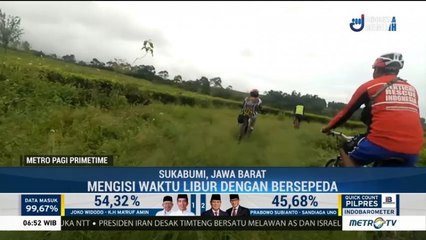 Sensasi Bersepeda di Kebun Teh