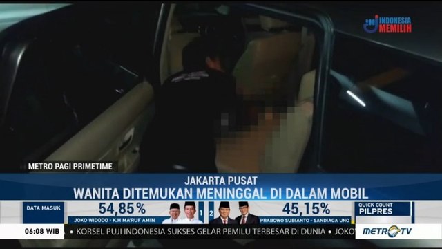 Jenazah Wanita Ditemukan dalam Kondisi Mengenaskan di Mobil