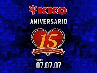 discoteca kko  15 ANIVERSARIO