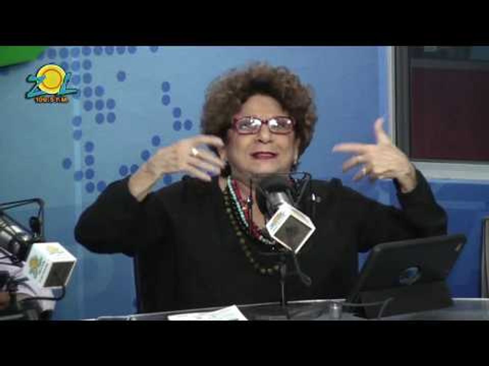 Consuelo Despradel "Somos importadores de miseria, no podemos seguir en eso"