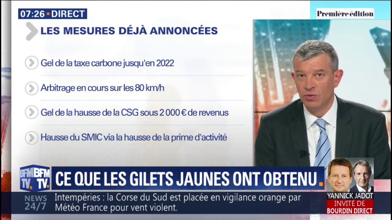 Les mesures obtenues par les gilets jaunes sont-elles "des miettes"?