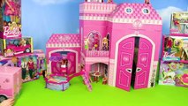 Poupées Barbie: Géant Dreamhouse maison de Poupées w/ Jouet Surprise & camping-car | Jeu de Poupée pour les Enfants | Gertie S. Bresa