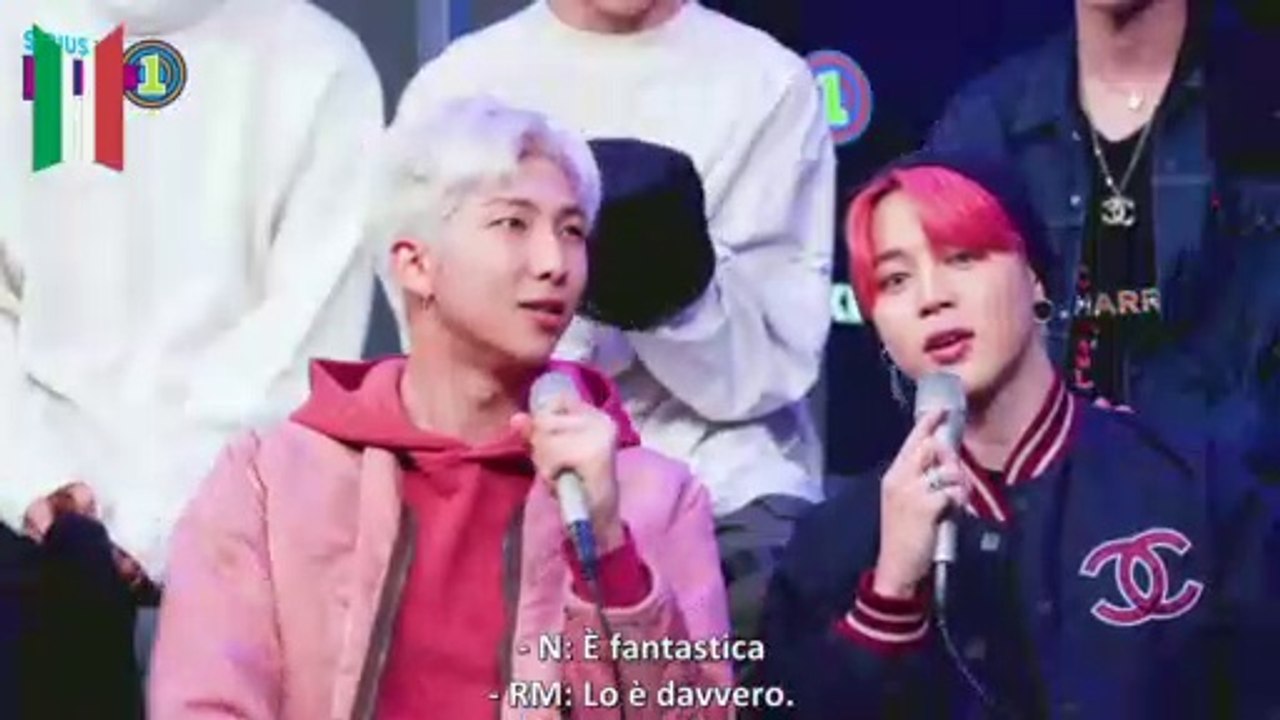 [SUB ITA] BTS @ SiriusXM Hits 1