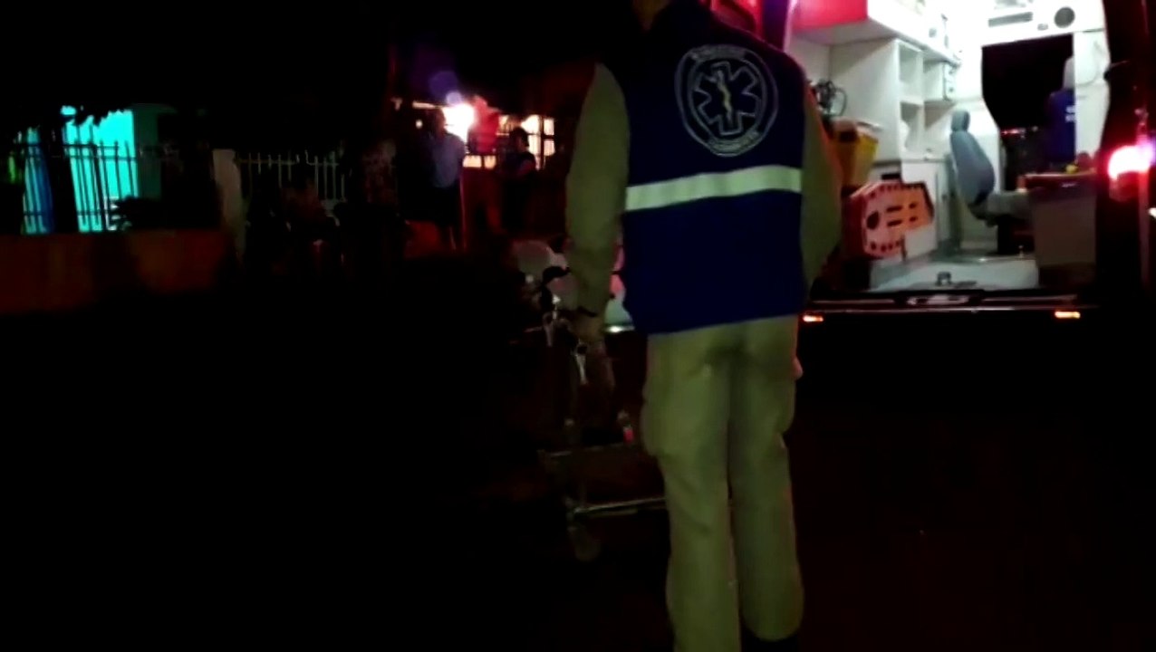 Siate atende mulher ferida no Bairro Presidente