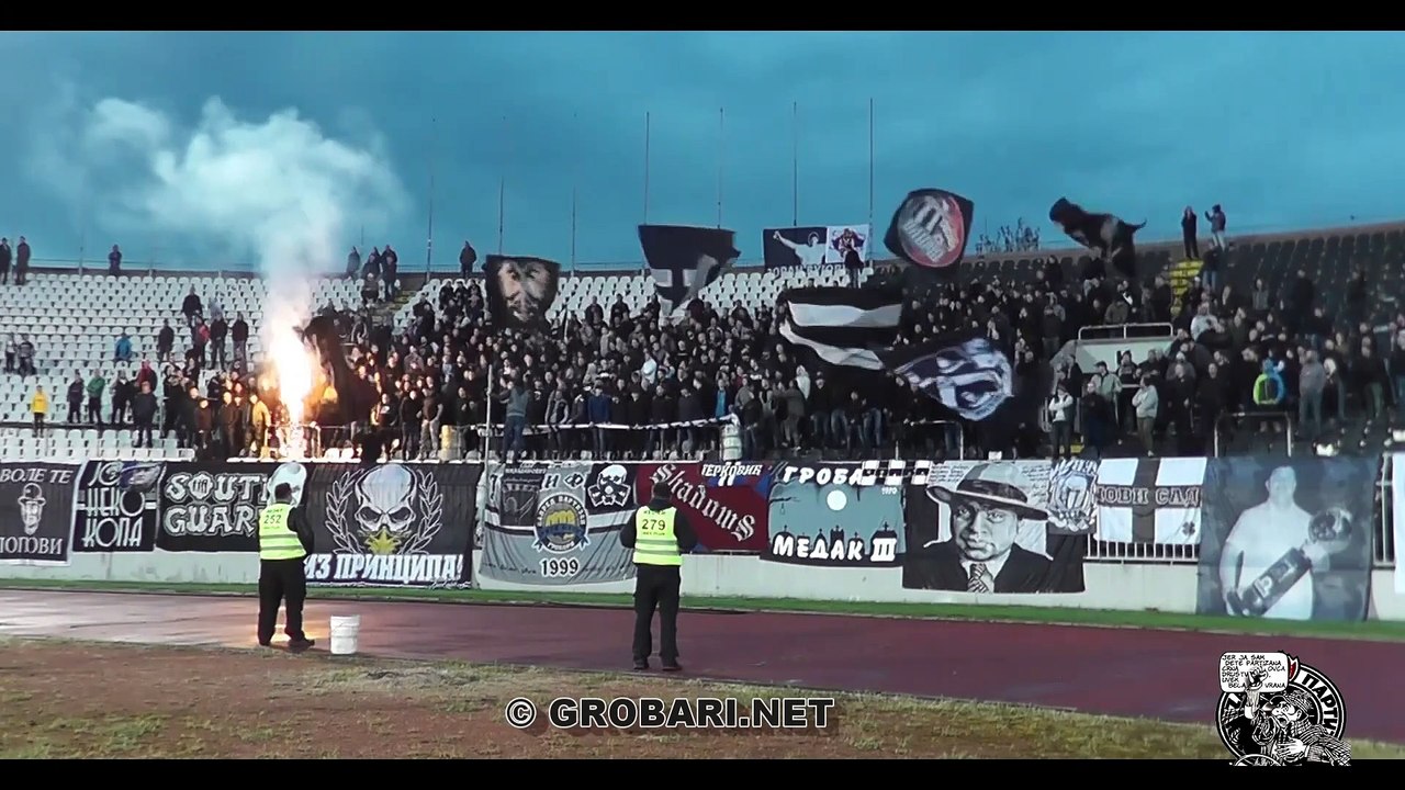 Grobari /KUP/   Partizan - Radnički Niš 17.04.2019.
