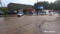 'This has been all day' never ending rain giving residents a flood fight