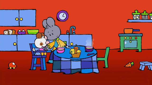 Petit Lapin Blanc: Faites d'abord magie et dégustez la soupe au chili jaune | Dessins Animé Bébé