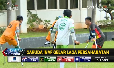 Garuda INAF Siapkan Fisik dan Taktik Jelang Melawan Malaysia