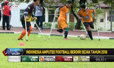 Indonesia Amputee Football Berdiri Sejak Tahun 2018
