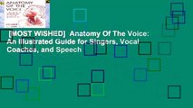 [MOST WISHED]  Anatomy Of The Voice: An Illustrated Guide for Singers, Vocal Coaches, and Speech