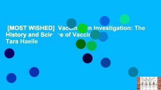 [MOST WISHED]  Vaccination Investigation: The History and Science of Vaccines by Tara Haelle