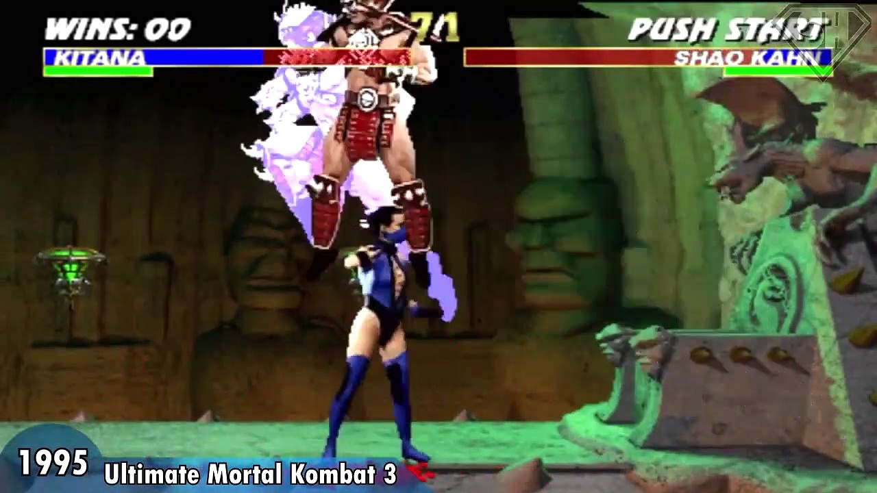 Kitana Evolution in Mortal Kombat Games (2019)