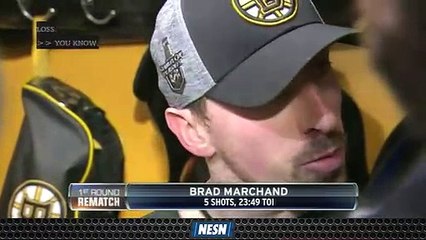 Brad Marchand Knows Game 6 Will Be A 'Battle' Because 'We're Fighting For Our Lives'