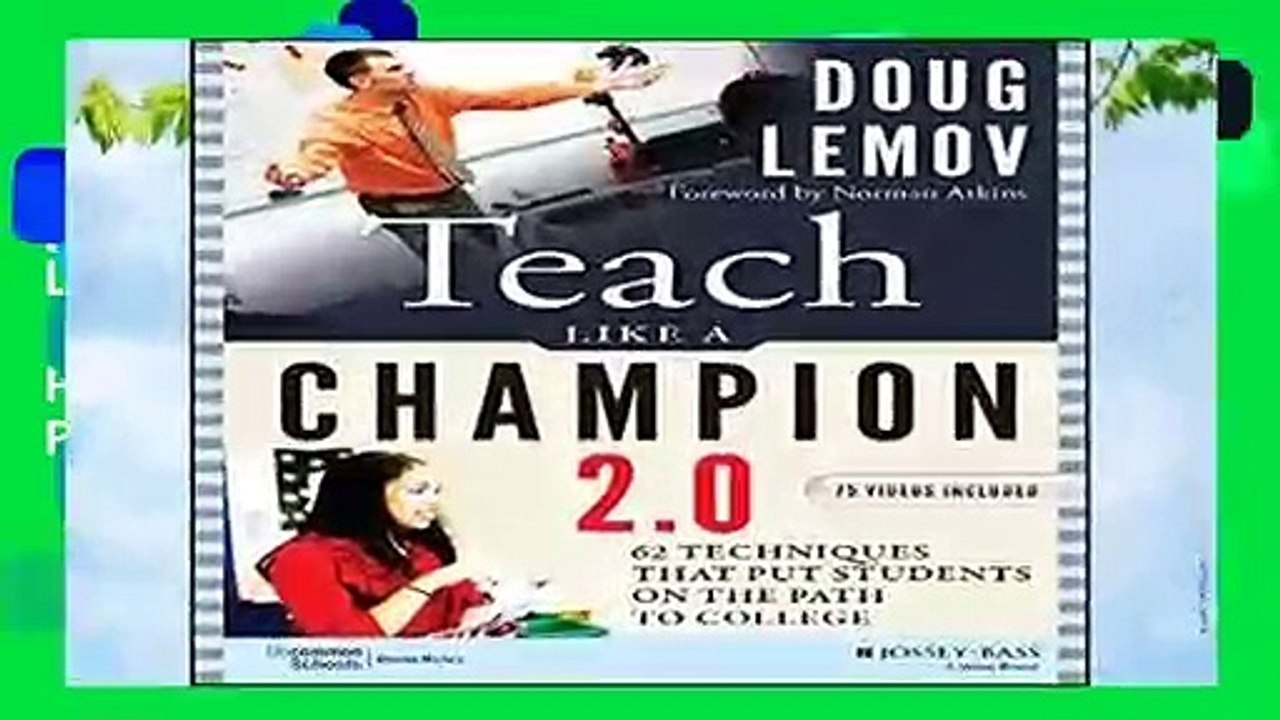 [BEST SELLING]  Teach Like a Champion 2.0: 62 Techniques that Put Students on the Path to College