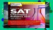 [BEST SELLING]  Cracking the SAT Chemistry Subject Test, 15th Edition (College Test Preparation)