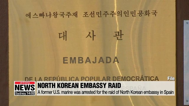 U.S. arrests a member of 'Free Joseon' connected to North Korea Embassy raid in Spain