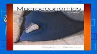[MOST WISHED]  Macroeconomics by Stephen D. Williamson