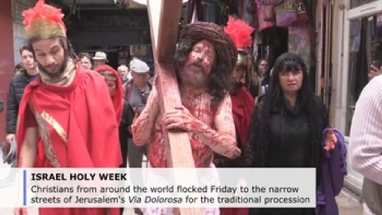Christians flock to Jerusalem for Good Friday