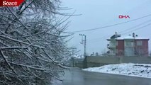 Van ve Kars’ta kar yağışı etkili oldu
