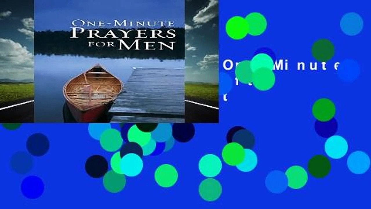 [NEW RELEASES]  One-Minute Prayers for Men Gift Edition by Harvest House Publishers