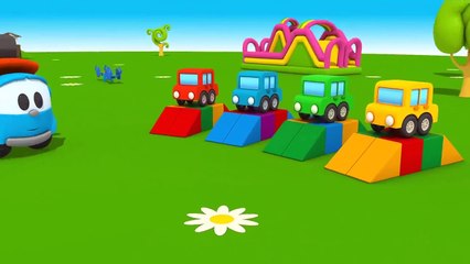 Грузовичок Лева малыш собирает машинки - Сборник мультиков для детей | The children's channel