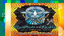 [NEW RELEASES]  Mysteries of the Rosary: A Catholic Coloring Devotional: Catholic Bible Verse