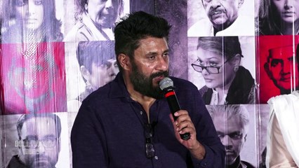Press Conference Of The Film Tashkent With Vivek Agnihotri, Pallavi Joshi