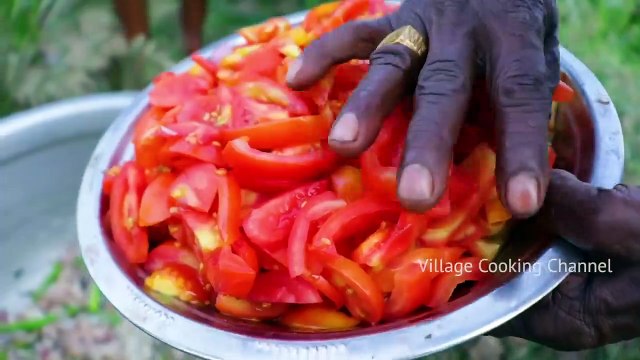 KING of GARFISH Recipe _ Grandpa Cooking Garfish Recipe seafood recipes fish curry village food....