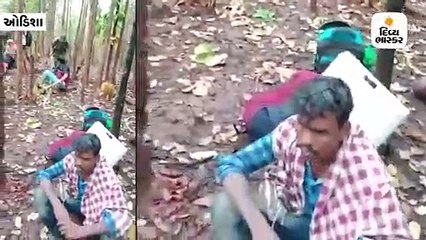 EVMની સલામતી માટે અધિકારીઓ આખી રાત ચાલતા રહ્યા, પાણી-બિસ્કિટ ખાઈને 15 કિમી. અંતર કાપ્યું