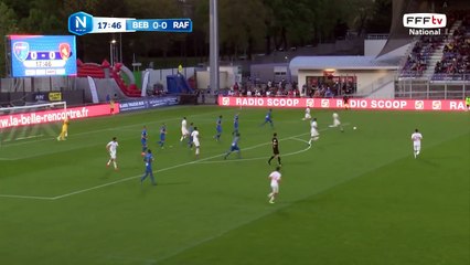 Corner repoussé par le gardien