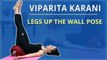 Learn The Legs Up The Wall pose | Viparita Karani |Simple Yoga For Beginners |Mind Body Soul