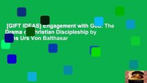 [GIFT IDEAS] Engagement with God: The Drama of Christian Discipleship by Hans Urs Von Balthasar
